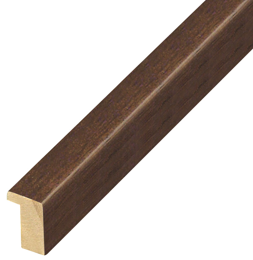 Moulding ayous - height 20mm - widht 12mm - Walnut - 11NOCE