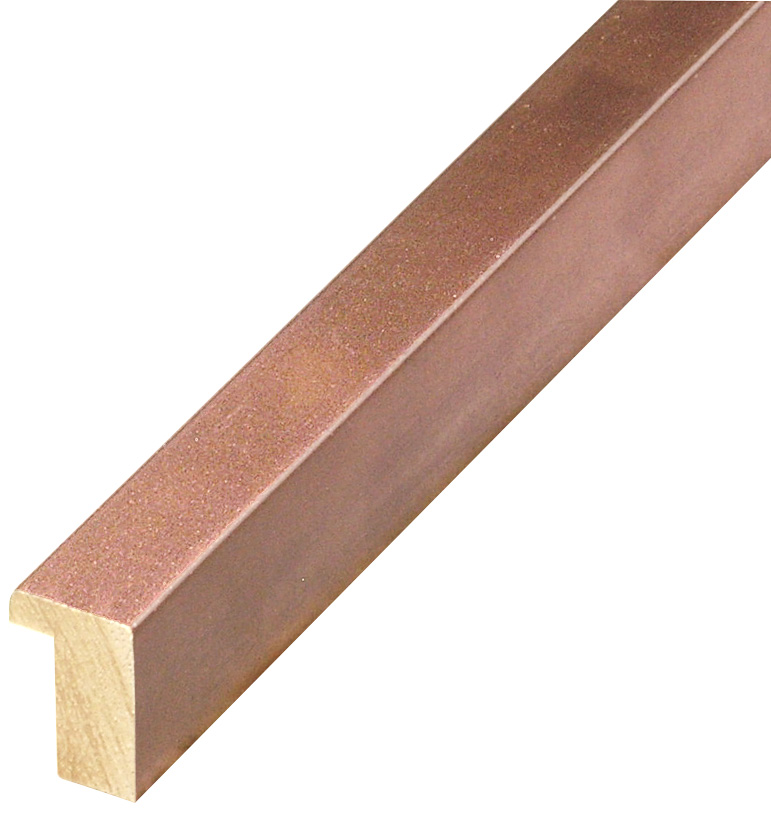 Moulding ayous - height 20mm - widht 12mm - Copper - 11RAME