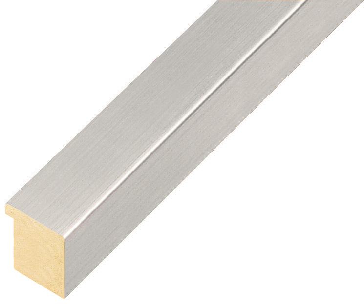 Moulding ayous, width 20mm height 20 - Silver - 26ARG