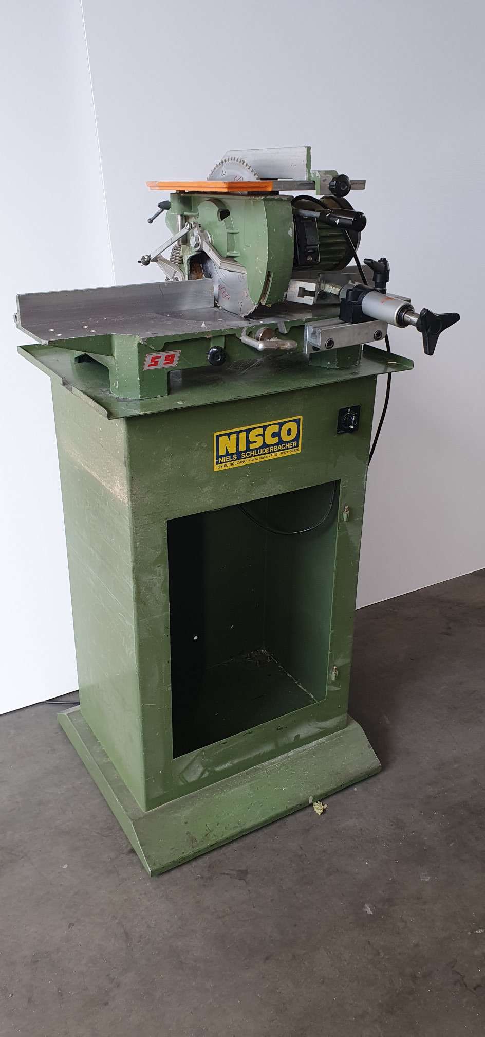 Nisco mitre saw - second hand