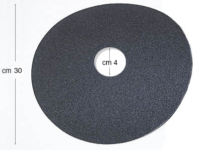 Pack of 5 discs of sand paper fine finish for W410