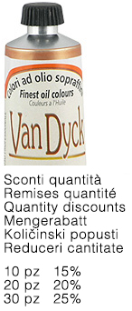 Oil Colours Van Dyck 20 ml -  1  Zinc White