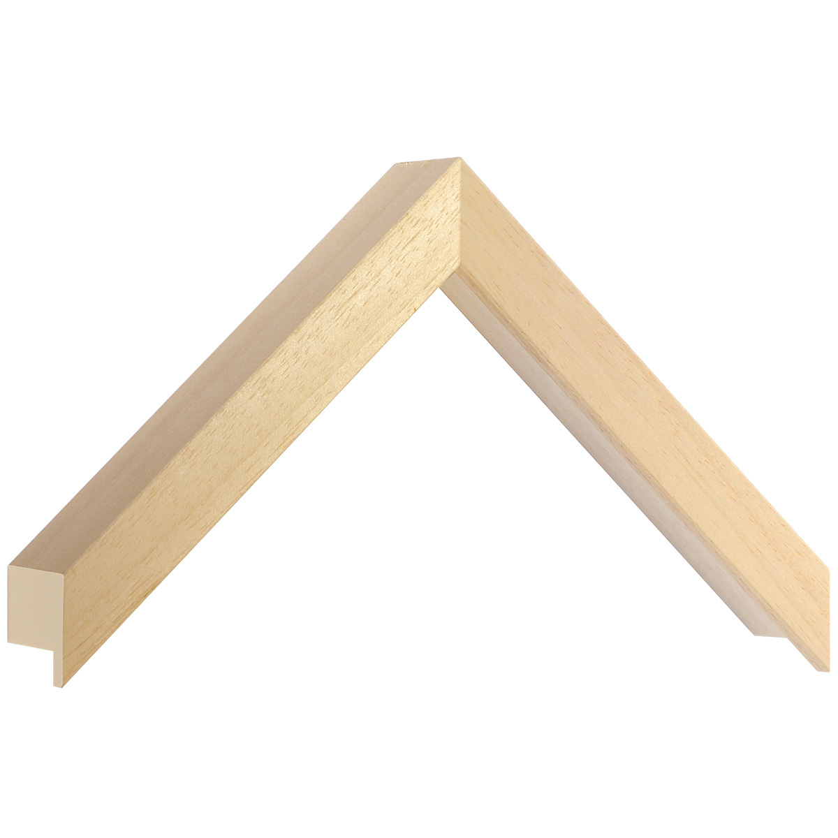 Moulding lime tree, width 20mm, height 45 - bare timber - Sample