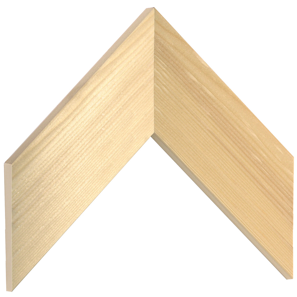 Moulding fir, width 468mm, height 20mm, bare timber - Sample